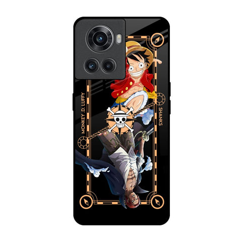 Shanks & Luffy OnePlus 10R 5G Glass Back Cover Online
