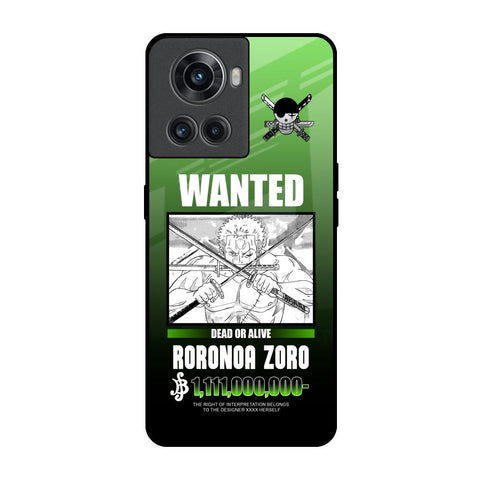 Zoro Wanted OnePlus 10R 5G Glass Back Cover Online