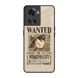 Luffy Wanted OnePlus 10R 5G Glass Back Cover Online