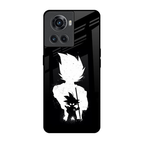 Monochrome Goku OnePlus 10R 5G Glass Back Cover Online