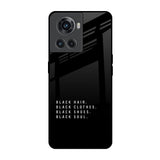 Black Soul OnePlus 10R 5G Glass Back Cover Online