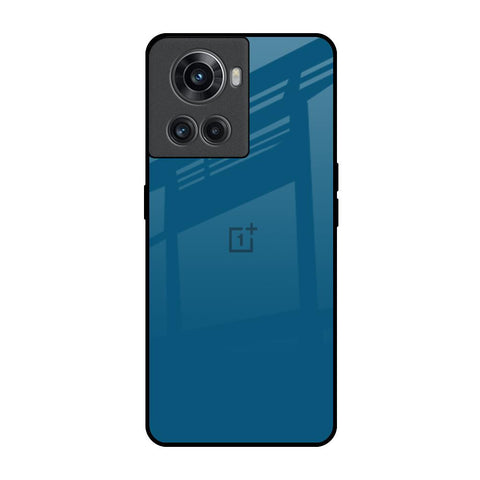 Cobalt Blue OnePlus 10R 5G Glass Back Cover Online