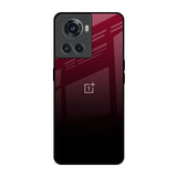 Wine Red OnePlus 10R 5G Glass Back Cover Online
