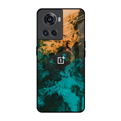 Watercolor Wave OnePlus 10R 5G Glass Back Cover Online