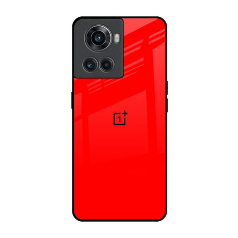 Blood Red OnePlus 10R 5G Glass Back Cover Online