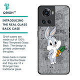 Cute Baby Bunny Glass Case for OnePlus 10R 5G