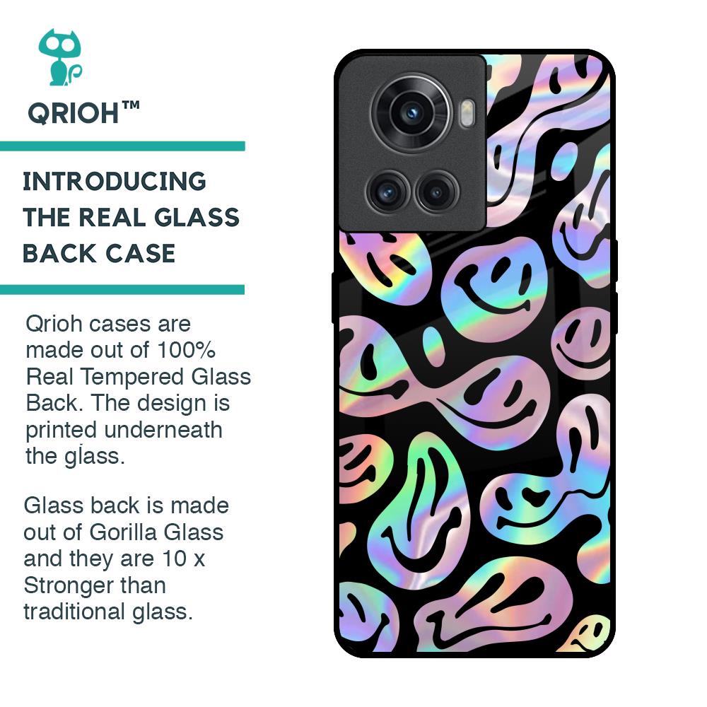 Acid Smile Glass Case for OnePlus 10R 5G