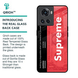 Supreme Ticket Glass Case for OnePlus 10R 5G