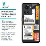 Cool Barcode Label Glass Case For OnePlus 10R 5G
