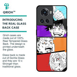 Anime Sketch Glass Case for OnePlus 10R 5G