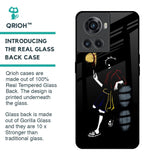 Luffy Line Art Glass Case for OnePlus 10R 5G