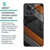 Tri Color Wood Glass Case for OnePlus 10R 5G