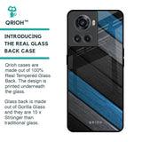 Multicolor Wooden Effect Glass Case for OnePlus 10R 5G