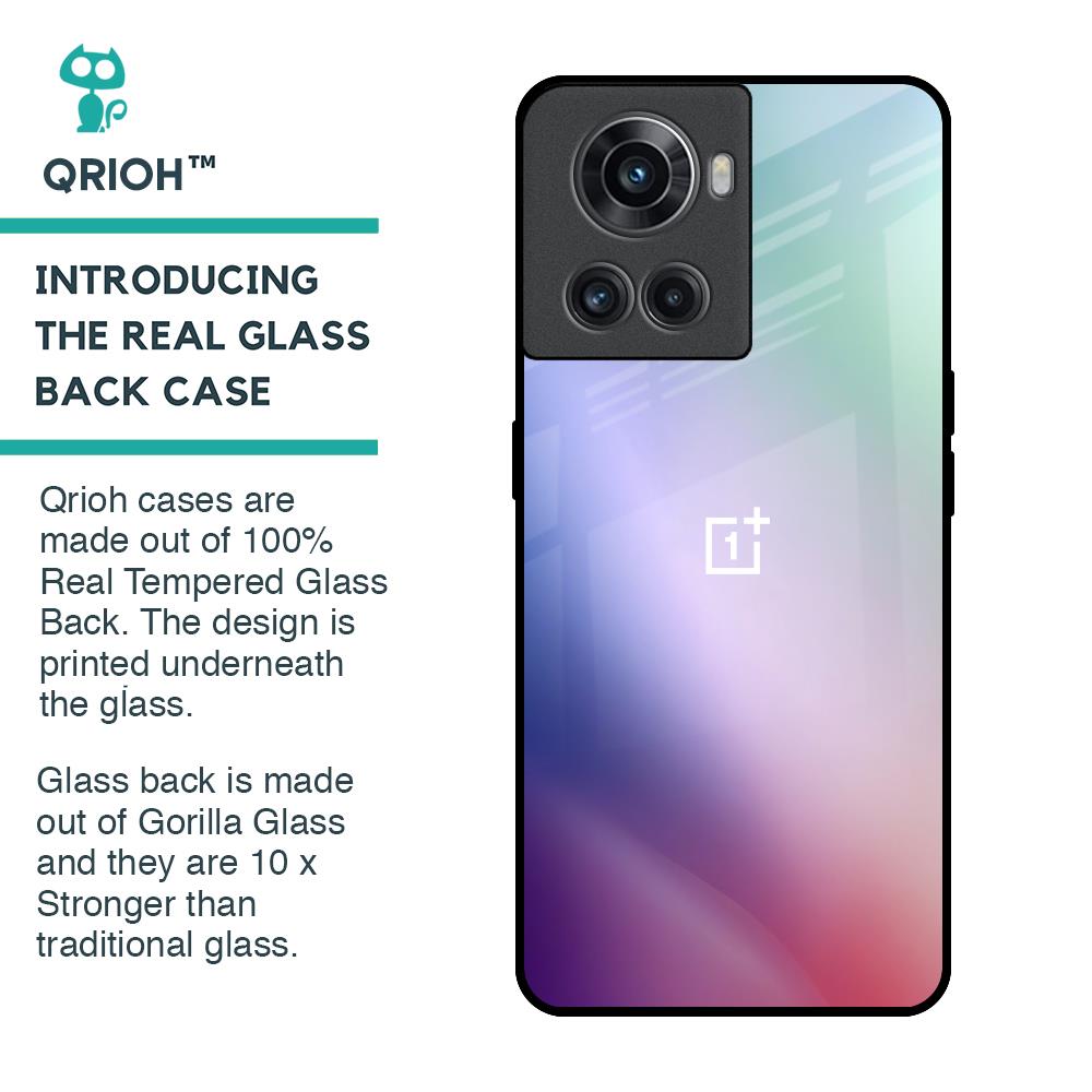 Abstract Holographic Glass Case for OnePlus 10R 5G