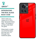 Blood Red Glass Case for OnePlus 10R 5G