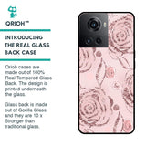 Shimmer Roses Glass case for OnePlus 10R 5G