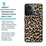 Leopard Seamless Glass Case For OnePlus 10R 5G