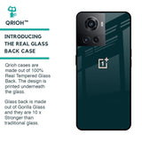 Hunter Green Glass Case For OnePlus 10R 5G