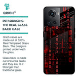 Let's Decode Glass Case For OnePlus 10R 5G
