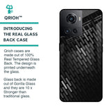 Dark Abstract Pattern Glass Case For OnePlus 10R 5G