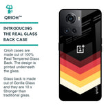 Abstract Arrow Pattern Glass Case For OnePlus 10R 5G