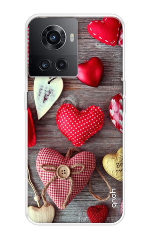 Valentine Hearts OnePlus 10R 5G Back Cover