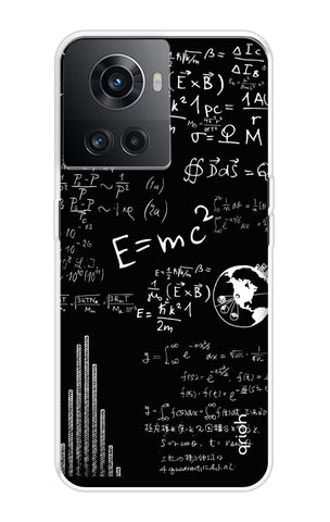 Equation Doodle OnePlus 10R 5G Back Cover