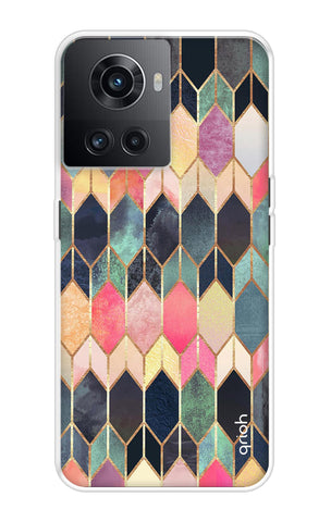 Shimmery Pattern OnePlus 10R 5G Back Cover