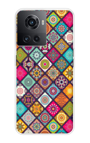 Multicolor Mandala OnePlus 10R 5G Back Cover
