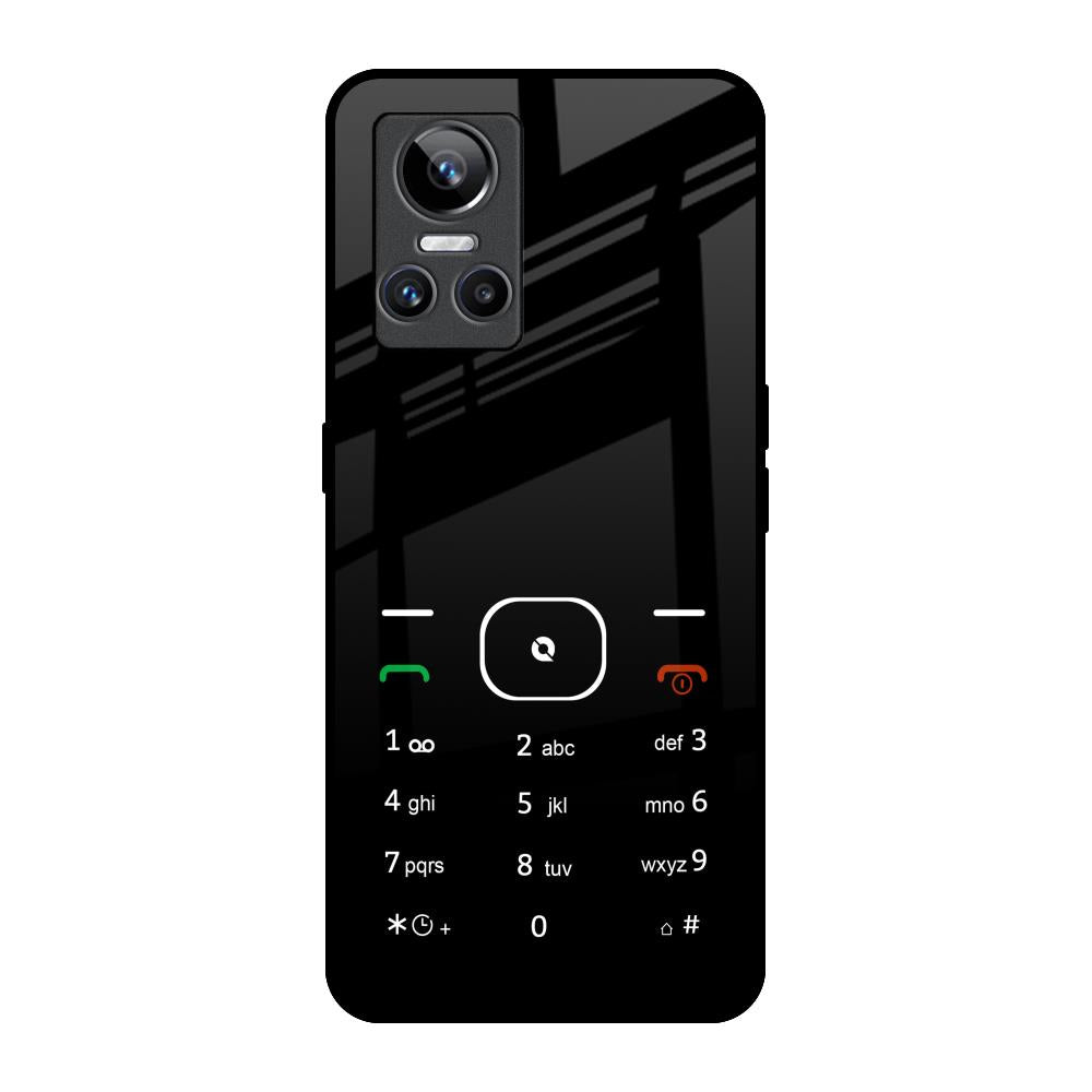 Classic Keypad Pattern Realme GT Neo 3 Glass Back Cover Online