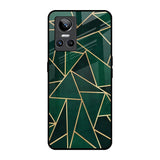 Abstract Green Realme GT Neo 3 Glass Back Cover Online