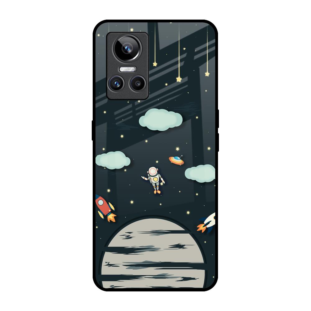 Astronaut Dream Realme GT Neo 3 Glass Back Cover Online
