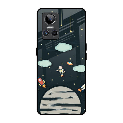 Astronaut Dream Realme GT Neo 3 Glass Back Cover Online