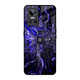 Techno Color Pattern Realme GT Neo 3 Glass Back Cover Online