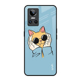 Adorable Cute Kitty Realme GT Neo 3 Glass Back Cover Online