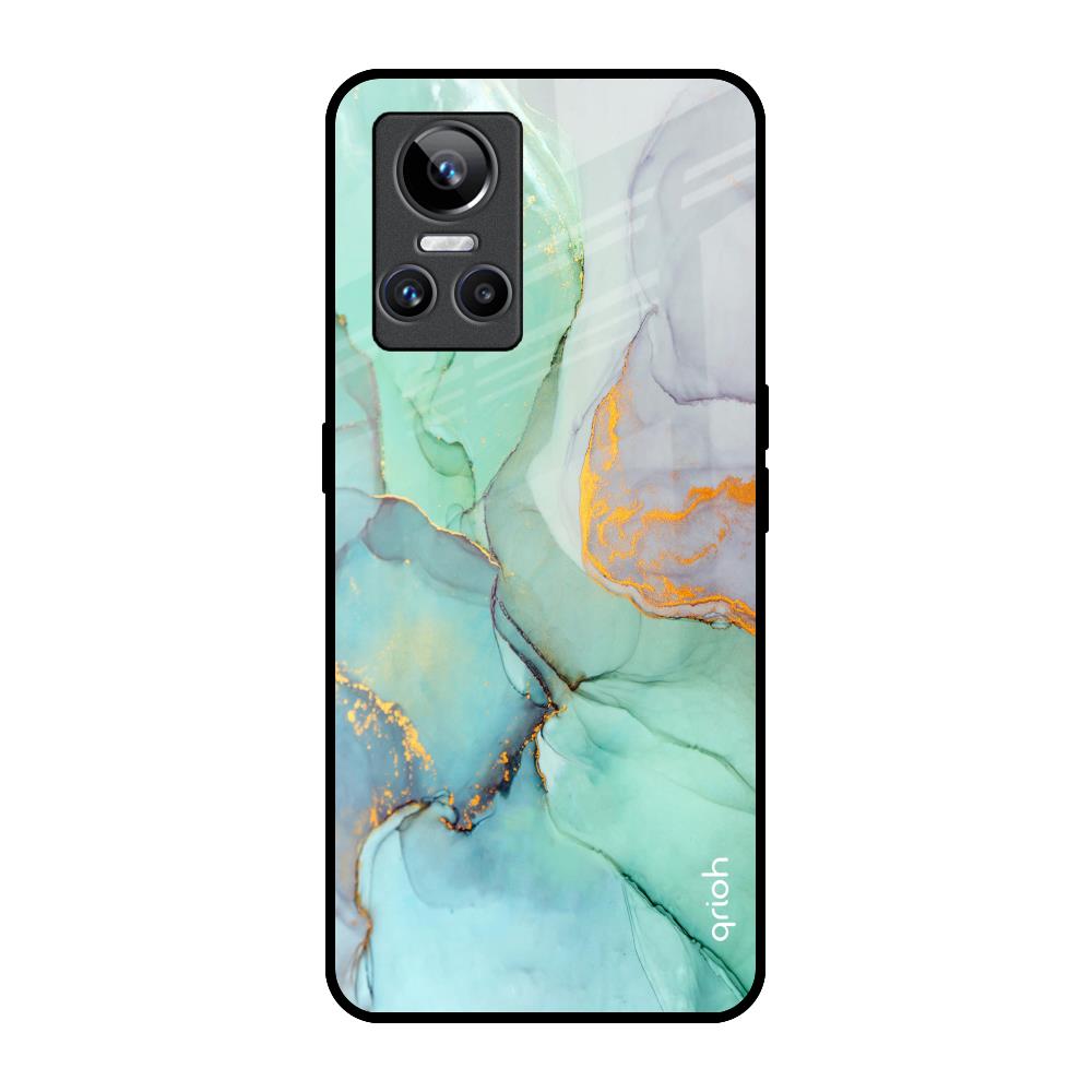 Green Marble Realme GT Neo 3 Glass Back Cover Online