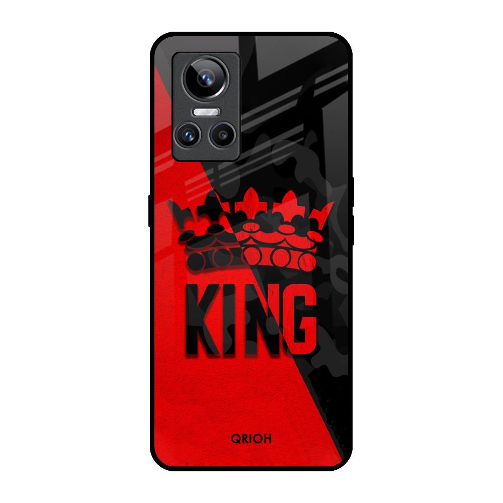 I Am A King Realme GT Neo 3 Glass Back Cover Online