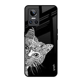 Kitten Mandala Realme GT Neo 3 Glass Back Cover Online