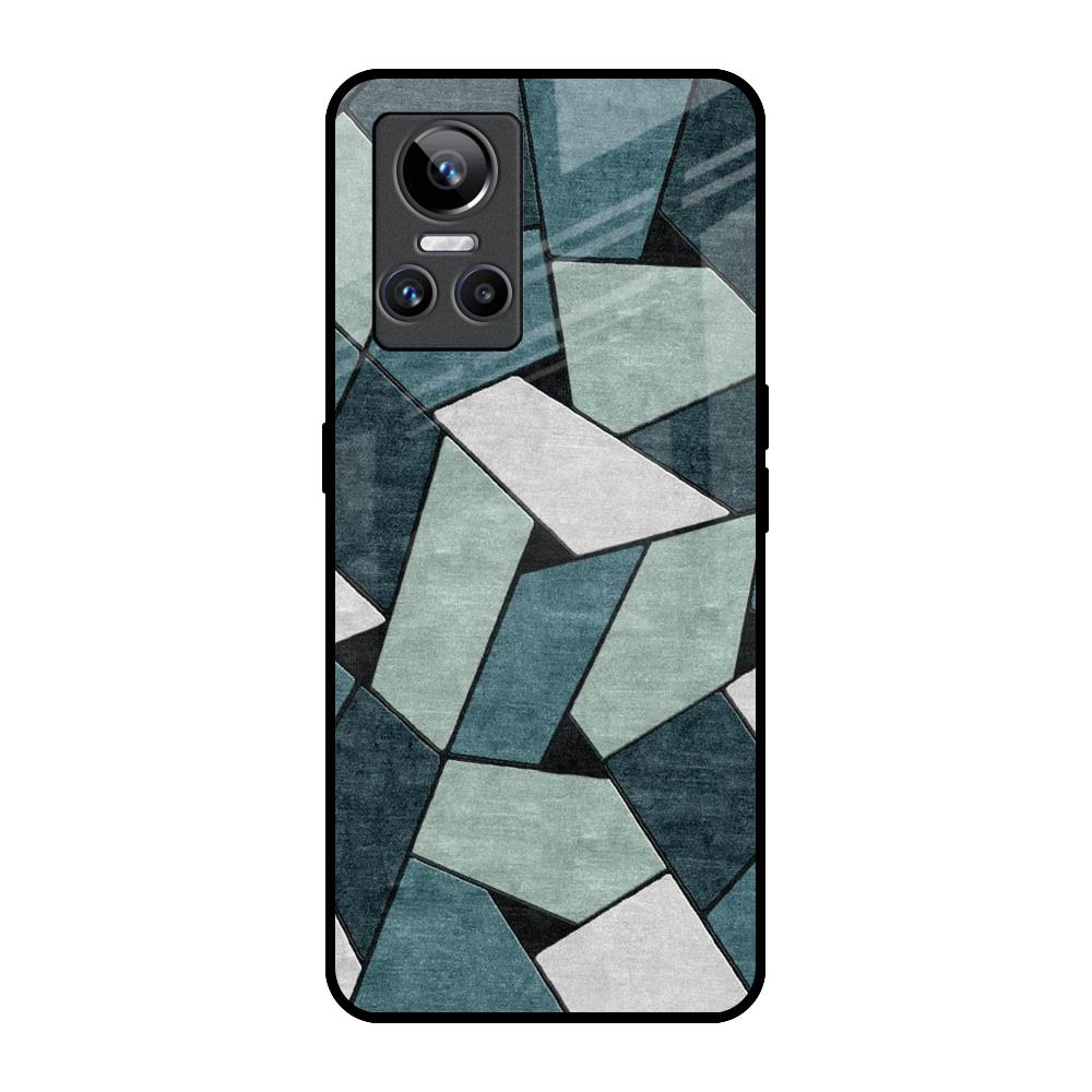 Abstact Tiles Realme GT Neo 3 Glass Back Cover Online