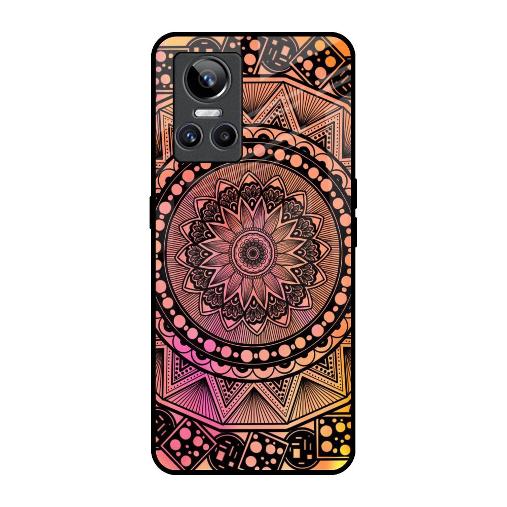 Floral Mandala Realme GT Neo 3 Glass Back Cover Online