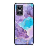 Alcohol ink Marble Realme GT Neo 3 Glass Back Cover Online