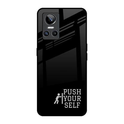 Push Your Self Realme GT Neo 3 Glass Back Cover Online
