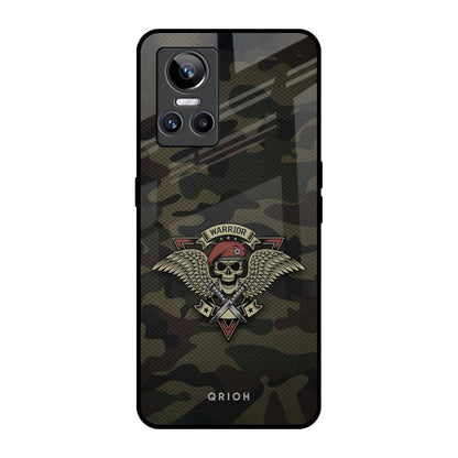 Army Warrior Realme GT Neo 3 Glass Back Cover Online