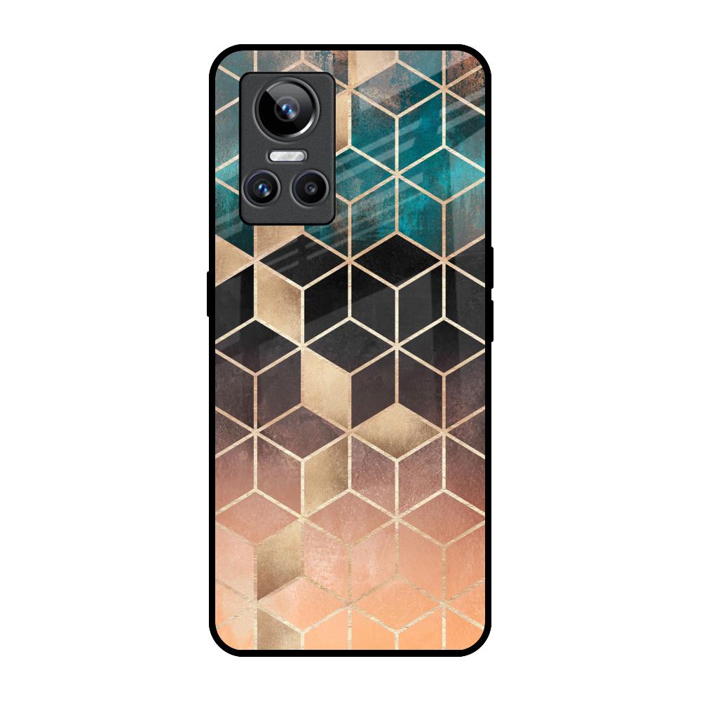Bronze Texture Realme GT Neo 3 Glass Back Cover Online