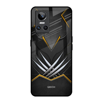 Black Warrior Realme GT Neo 3 Glass Back Cover Online