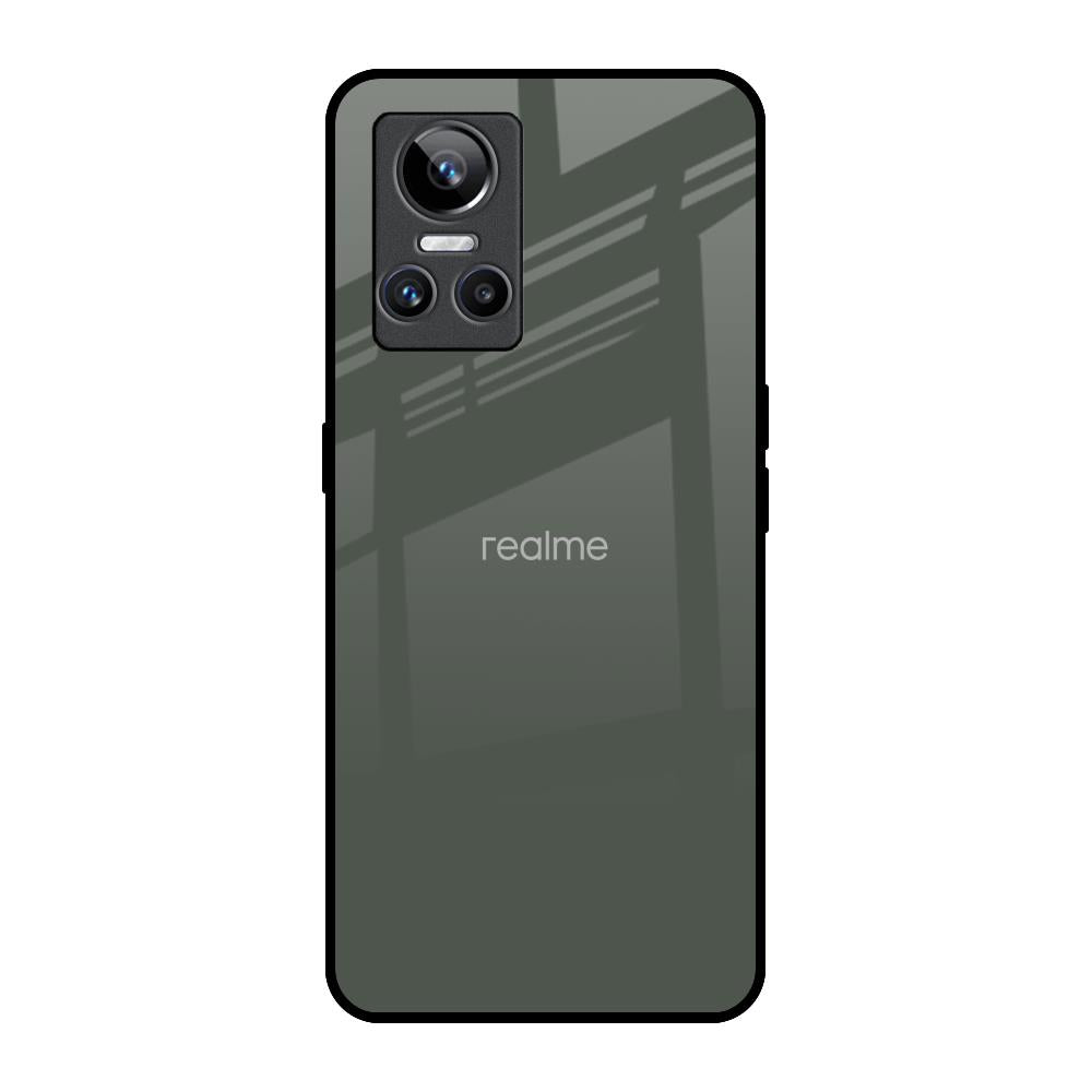Charcoal Realme GT Neo 3 Glass Back Cover Online