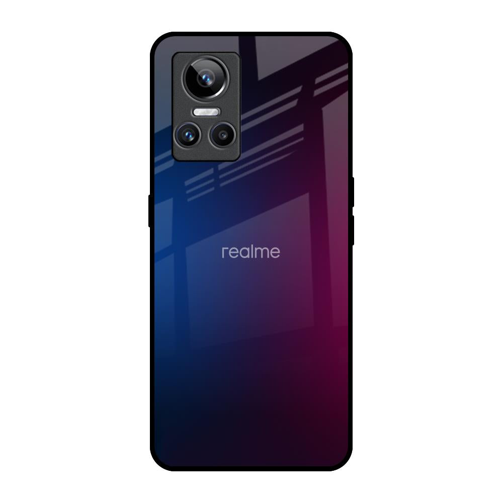 Mix Gradient Shade Realme GT Neo 3 Glass Back Cover Online