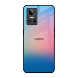 Blue & Pink Ombre Realme GT Neo 3 Glass Back Cover Online