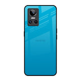 Blue Aqua Realme GT Neo 3 Glass Back Cover Online