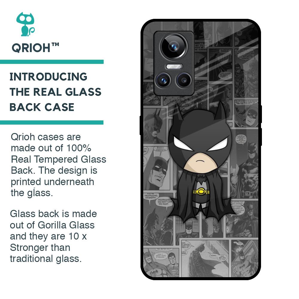 Cartoon Art Glass Case for Realme GT Neo 3